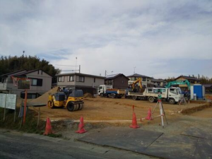 宇部市大字西岐波、土地の外観画像です