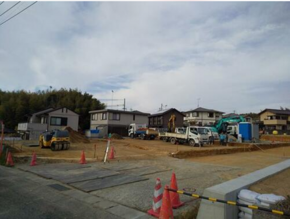 宇部市大字西岐波、土地の外観画像です