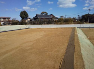 宇部市大字西岐波、土地の外観画像です