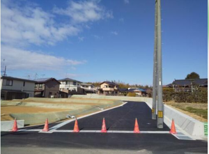 宇部市大字西岐波、土地の外観画像です