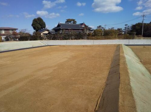 宇部市大字西岐波、土地の外観画像です