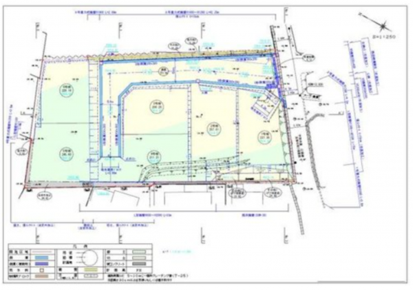 宇部市大字西岐波、土地の完成予想図（外観）画像です