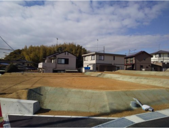 宇部市大字西岐波、土地の外観画像です