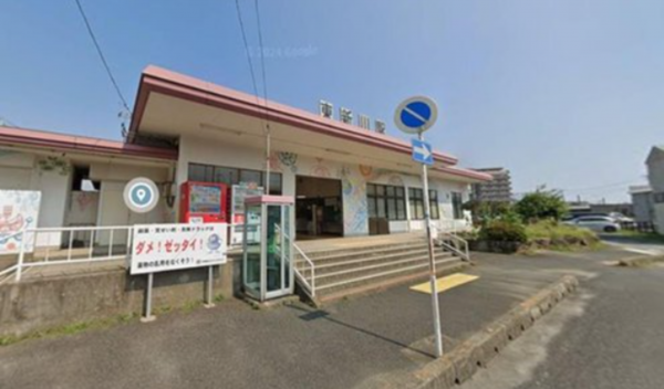 宇部市笹山町、中古一戸建ての駅画像です