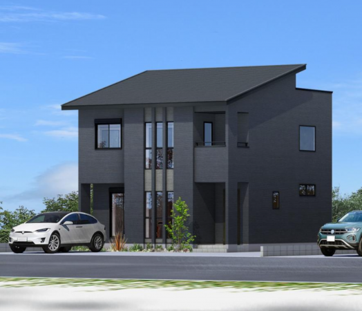 宇部市厚南北、新築一戸建ての画像です