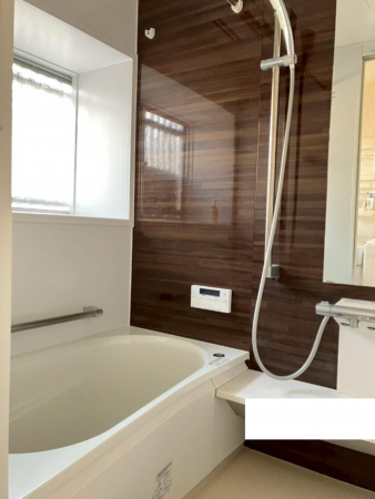 宇部市大字妻崎開作、中古一戸建ての風呂画像です