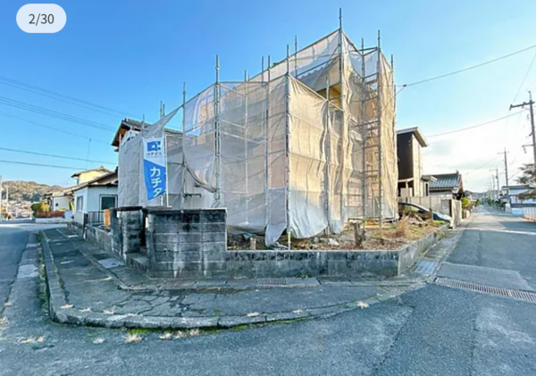 山陽小野田市柿の木坂、中古一戸建ての画像です