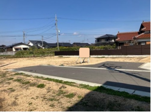 宇部市黒石北、土地の外観画像です