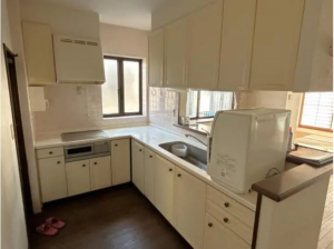 宇部市大字西岐波、中古一戸建てのキッチン画像です