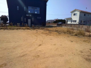 宇部市大字西岐波、土地の画像です