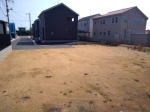 宇部市大字西岐波、土地の画像です