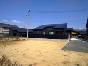 宇部市大字西岐波、土地の画像です