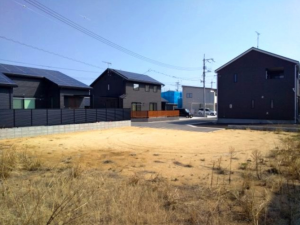 宇部市大字西岐波、土地の画像です