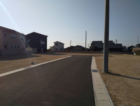 宇部市大字西岐波、土地の画像です