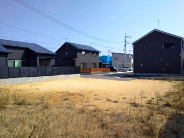 宇部市大字西岐波、土地の画像です