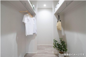 宇部市大字上宇部、新築一戸建ての収納画像です