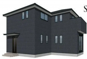 宇部市厚南北、新築一戸建ての画像です