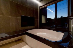 山口市阿知須、中古一戸建ての風呂画像です