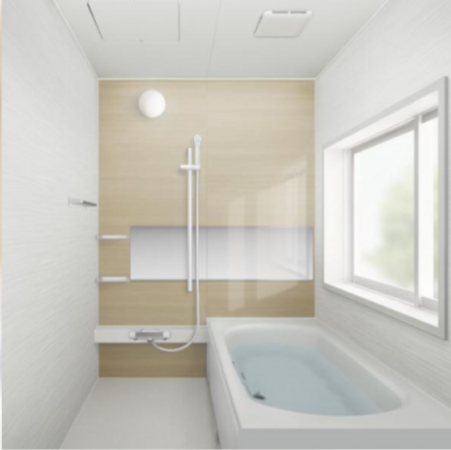 宇部市山の手町、中古一戸建ての風呂画像です