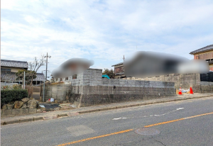 宇部市南小羽山町、土地の外観画像です