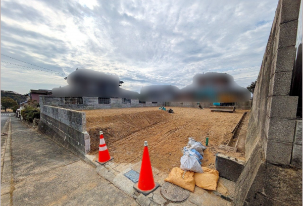 宇部市南小羽山町、土地の外観画像です