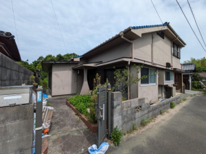 宇部市大字西岐波、中古一戸建ての外観画像です