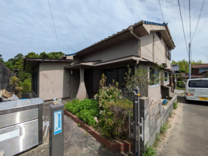 宇部市大字西岐波、中古一戸建ての外観画像です