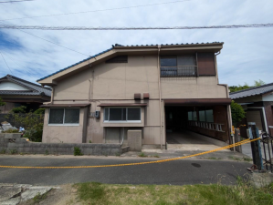 宇部市大字西岐波、中古一戸建ての外観画像です