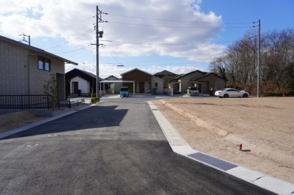 宇部市大字西岐波、土地の画像です