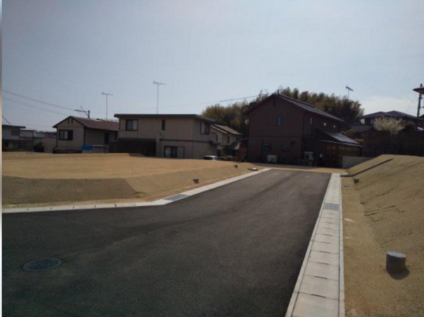 宇部市大字西岐波、土地の外観画像です