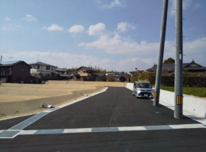 宇部市大字西岐波、土地の画像です