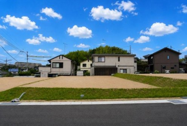 宇部市大字西岐波、土地の画像です