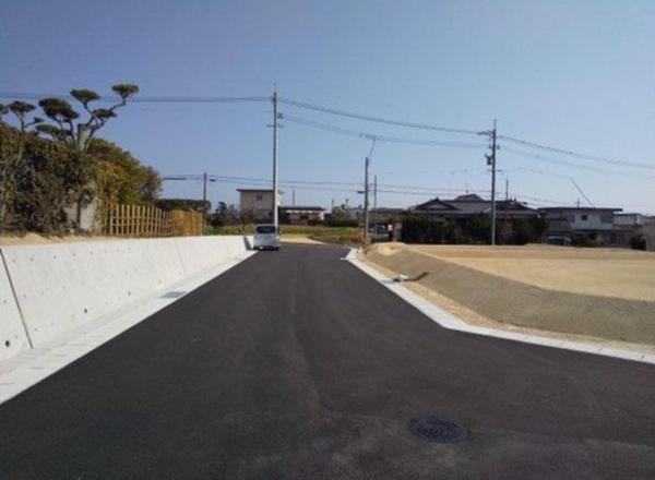 宇部市大字西岐波、土地の画像です