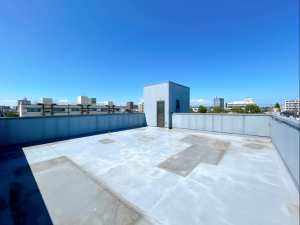宇部市明治町、中古一戸建てのバルコニー画像です