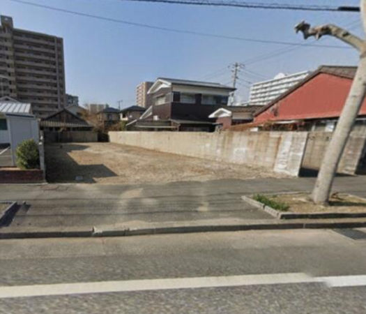 宇部市松山町、土地の画像です