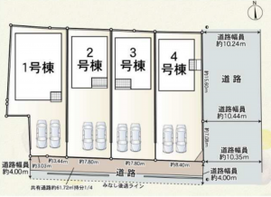 山陽小野田市中央、新築一戸建ての画像です