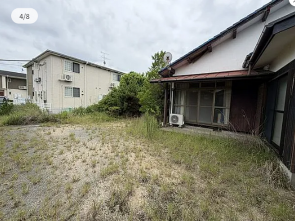 宇部市大字中野開作、土地の外観画像です