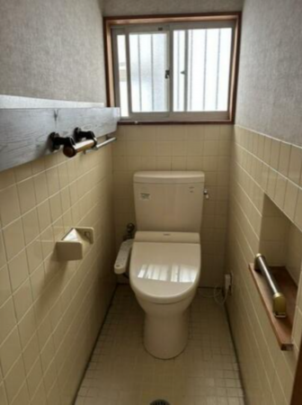 宇部市北琴芝、中古一戸建てのトイレ画像です