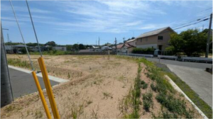 宇部市浜田、土地の外観画像です