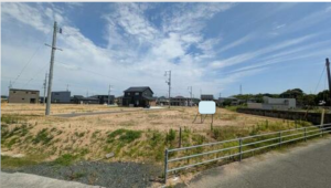 宇部市浜田、土地の外観画像です