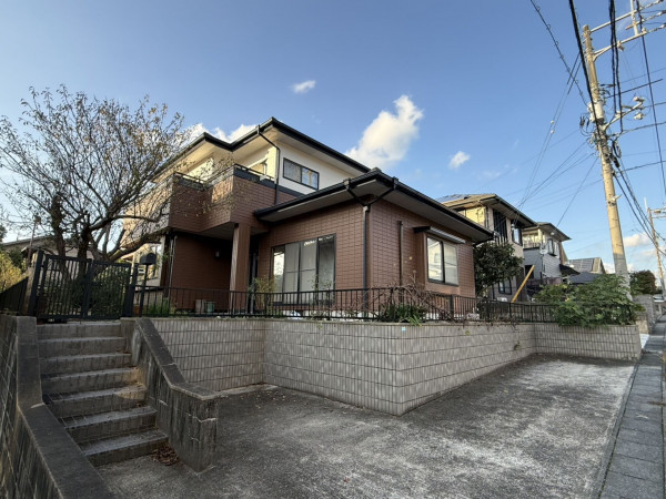 美祢市大嶺町東分、中古一戸建ての外観画像です