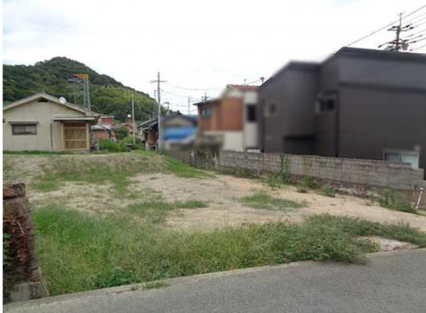 呉市川尻町東、土地の画像です