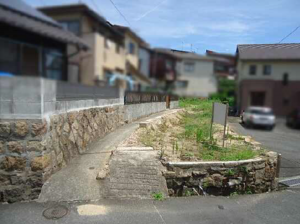 呉市東塩屋町、土地の画像です