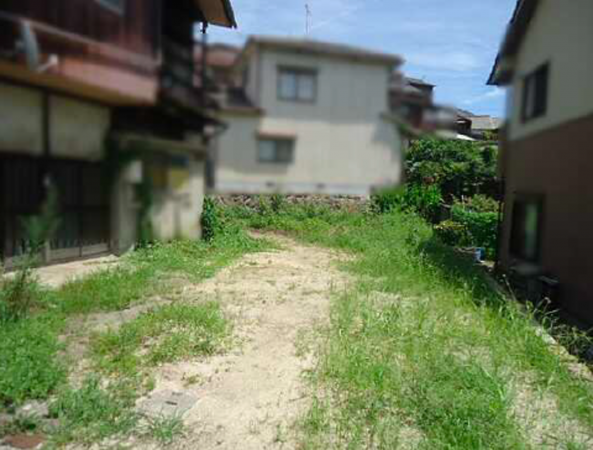 呉市東塩屋町、土地の画像です