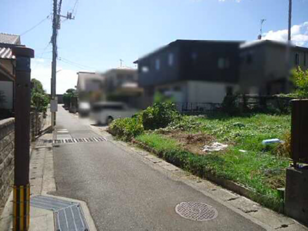 呉市広小坪、土地の画像です