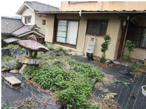 広島市東区牛田南、中古一戸建ての外観画像です