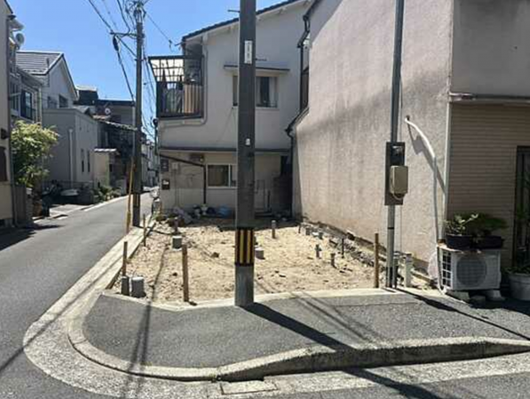 広島市中区江波栄町、新築一戸建ての画像です