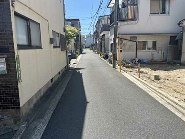 広島市中区江波栄町、新築一戸建ての画像です