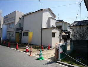 広島市南区旭、土地の画像です