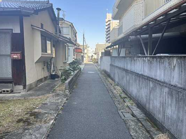 広島市中区江波西、土地の画像です